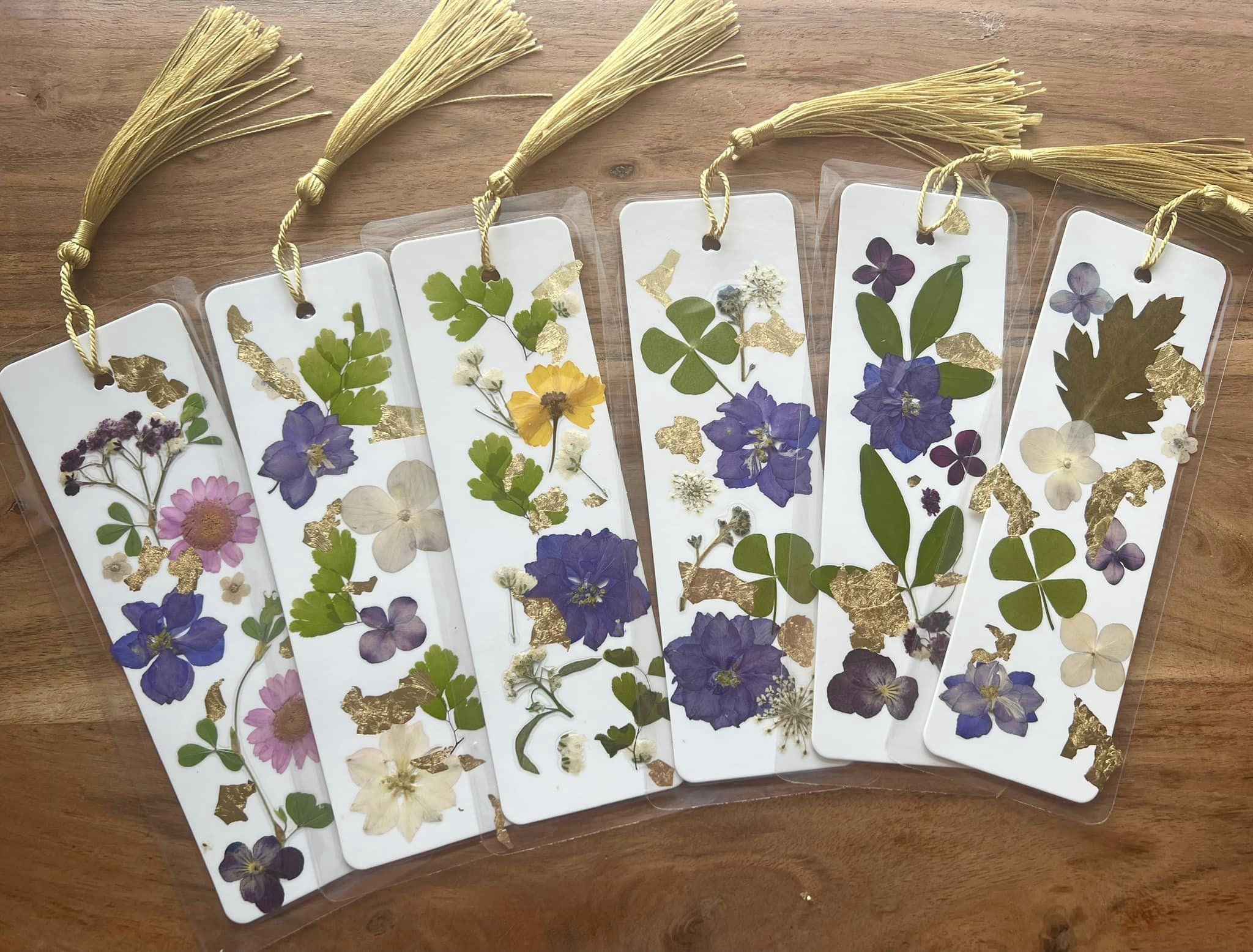 Pressed Flower Bookmark  How to Make Dried Flower Bookmarks 